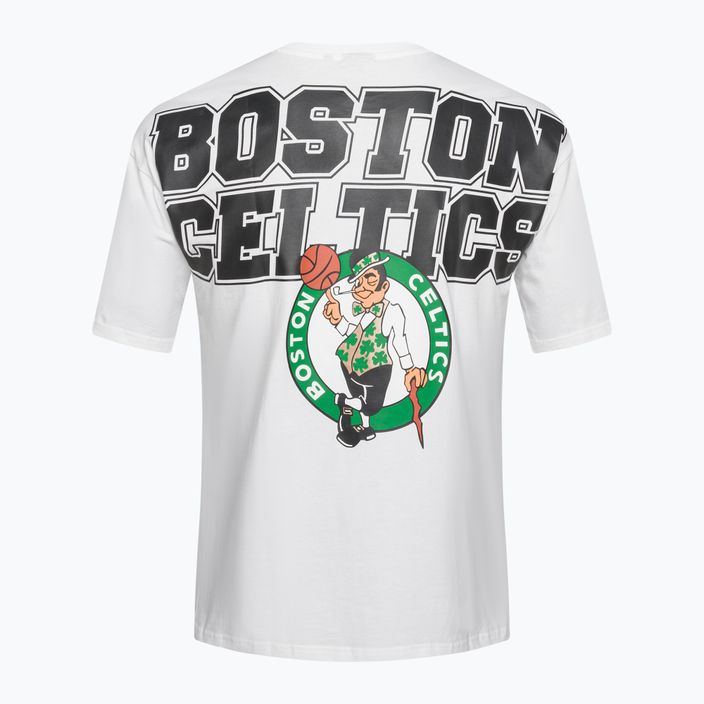 Ανδρικό New Era NBA Large Graphic BP OS Tee Boston Celtics λευκό 9
